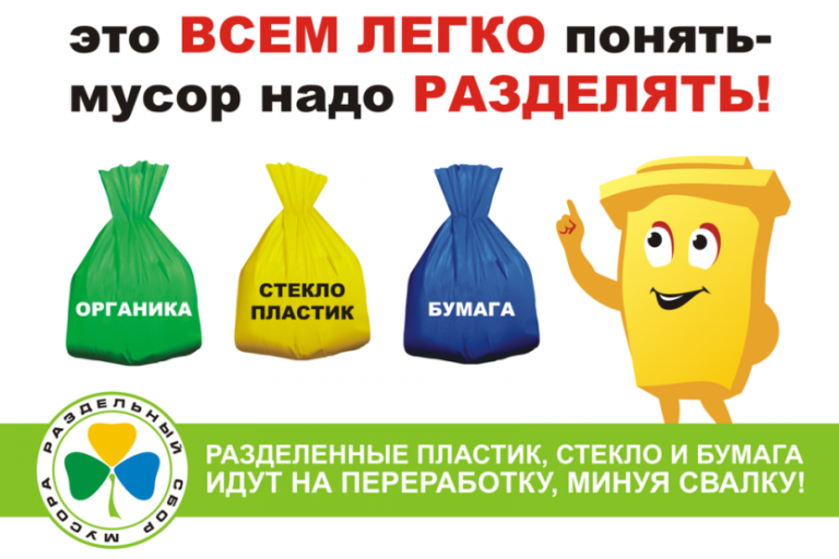 Подробнее о статье Об участии в региональной экологической акции  «Это всем легко понять – мусор надо разделять!»