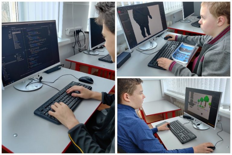 Подробнее о статье Обучающиеся школы создают 2D игру