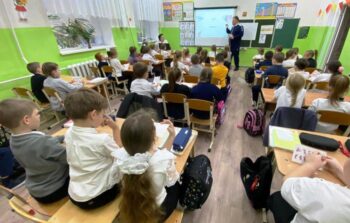 Подробнее о статье Урок безопасности «Футбол помогает»